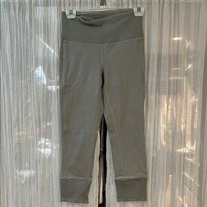 High-Waisted Gray lululemon Leggings